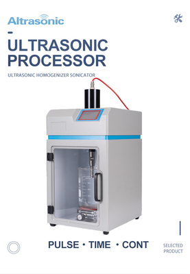 Tipo caja insonora del laboratorio de las funciones de Sonochemistry del homogeneizador ultrasónico