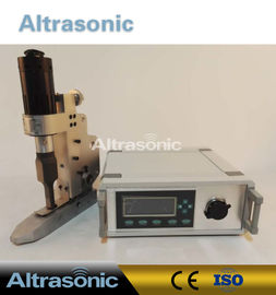 Sellador y cortador ultrasónicos móviles para los materiales de nylon del poliéster con el generador de Digitaces