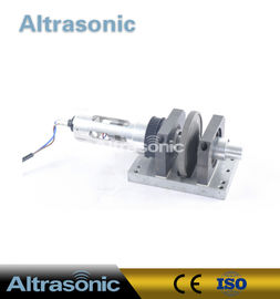 máquina ultrasónica del lacre de la rueda rotatoria Titanium ultrasónica 800W para el tafetán material especial