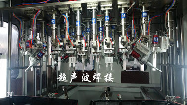 Máquina ultrasónica de la soldadura por puntos del algodón insonoro grande de la producción con la cabeza multi
