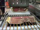 Cortadora ultrasónica automotriz de la comida para el corte de la carne de vaca del cerdo de la salchicha