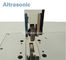 Máquina ultrasónica 35khz del lacre con la rueda Titanium del OEM para la costura del tejido de poliester