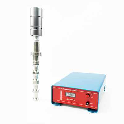 Homogeneizador ultrasónico 20kHz 2500W de la punta de prueba de la aleación del titanio de la emulsificación