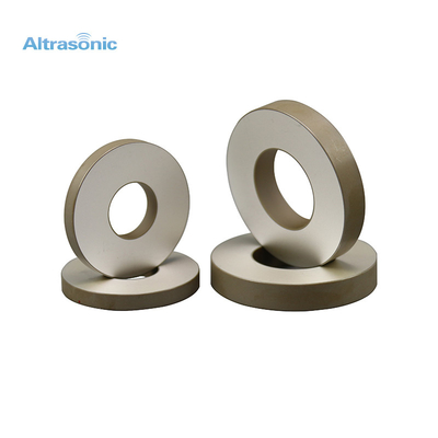 Disco de cerámica piezoeléctrico del alto valor de Q para el convertidor de la soldadura ultrasónica