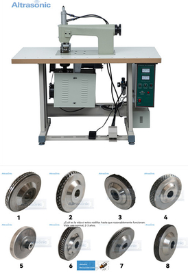 Máquina de coser del cordón ultrasónico adaptable del rodillo 2800 vatios
